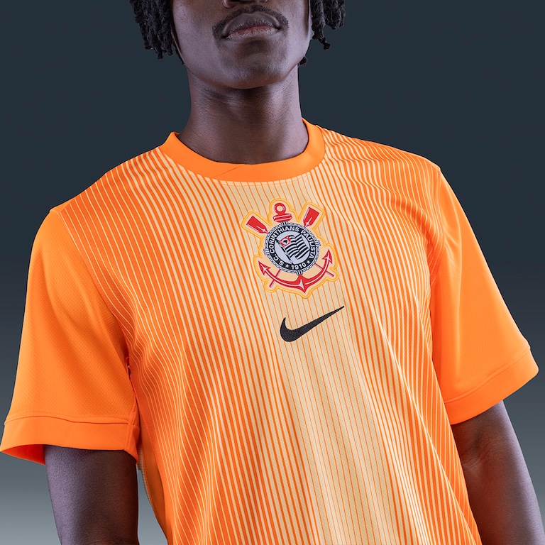 Camisa de Goleiro Corinthians Nike 2025/26 Torcedor Pro Masculina - Foto 1