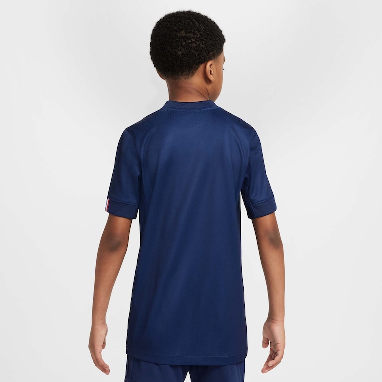 Camisa Nike Paris Saint-Germain I 2025/26 Torcedor Pro Infantil - Foto 2