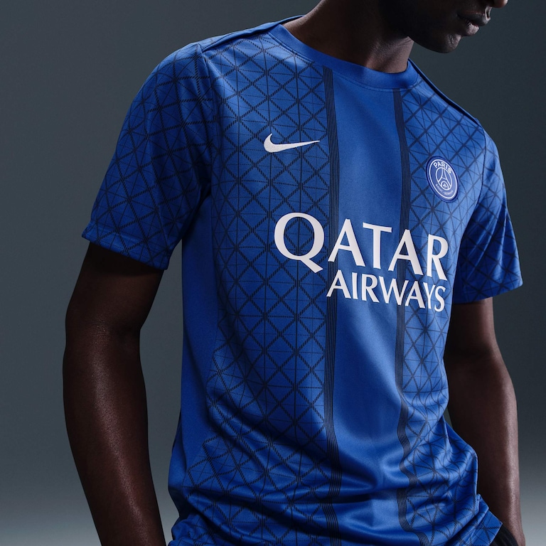 Camiseta Nike Paris Saint-Germain Academy Pro Masculina - Foto 3