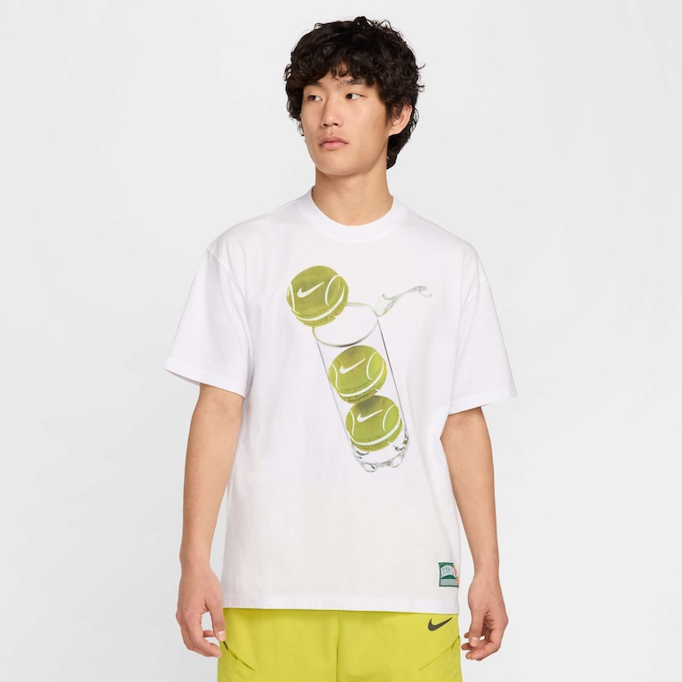 Camiseta Nike Court M90 French Open Masculina - Foto 1