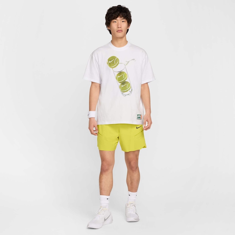 Camiseta Nike Court M90 French Open Masculina - Foto 6