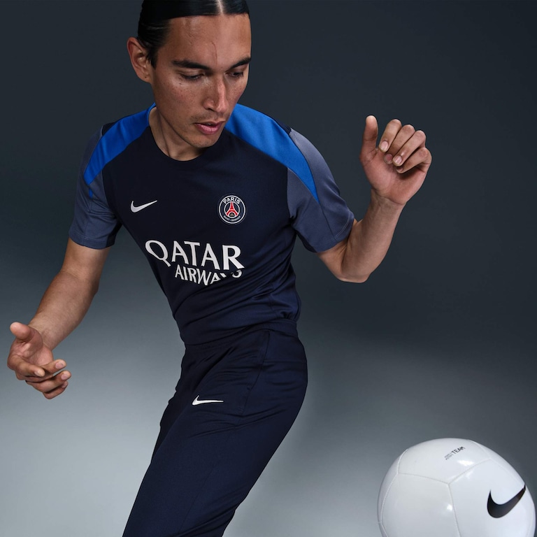 Camiseta Nike Paris Saint-Germain Strike Masculina - Foto 3