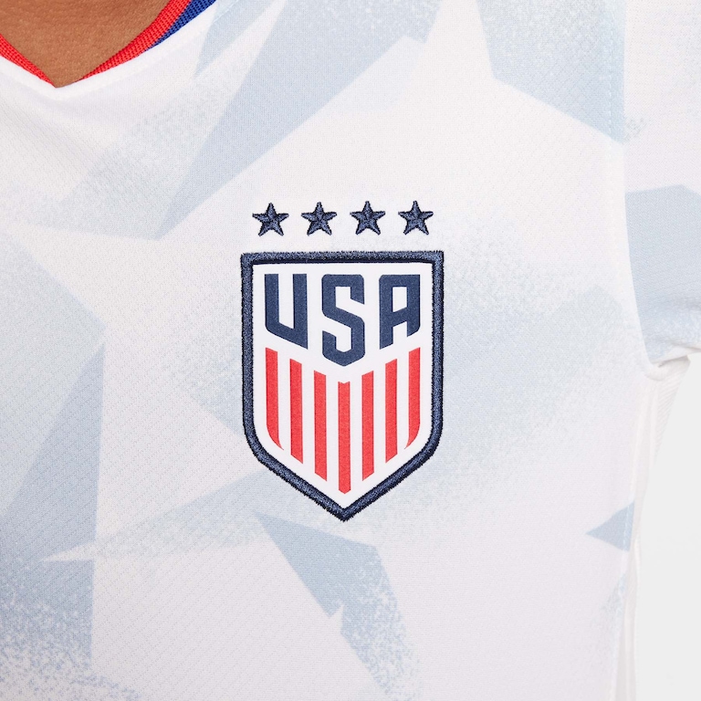 Camisa Nike Estados Unidos I 2025/26 Torcedor Pro Infantil - Foto 6