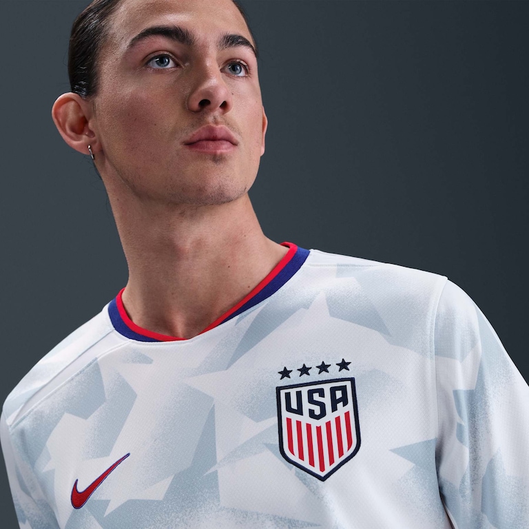 Camisa Nike Estados Unidos I 2025/26 Torcedor Pro Masculina - Foto 3