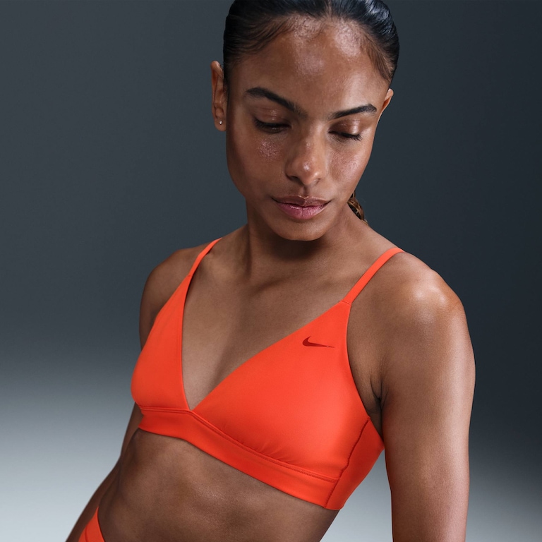 Top Nike Dri-FIT Triangle Feminino - Foto 1