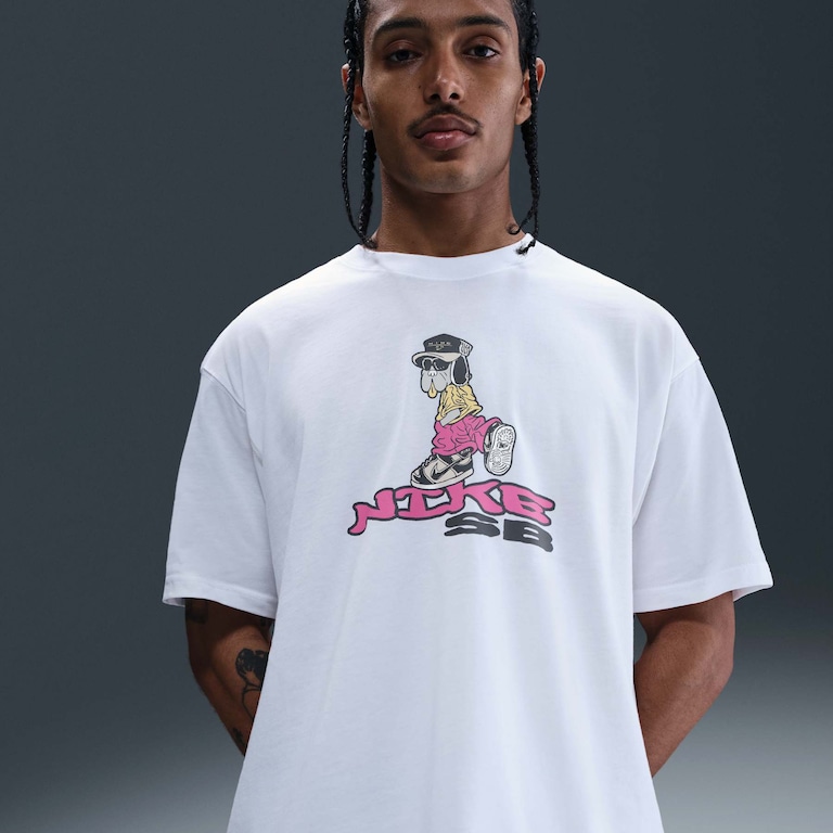 Camiseta Nike SB Dunk Dog Masculina - Foto 1