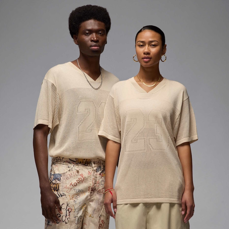 Camiseta Jordan Air Knit Masculina - Foto 1