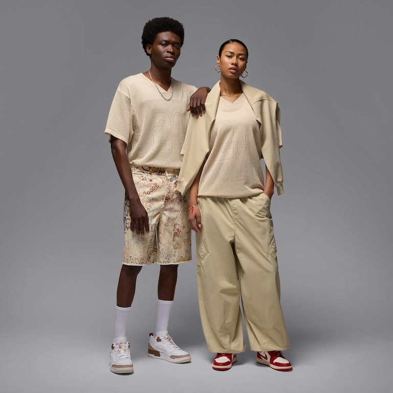 Camiseta Jordan Air Knit Masculina - Foto 7