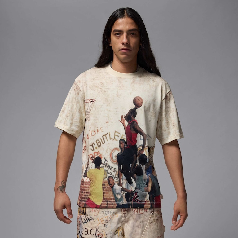 Camiseta Jordan Crew 85 Masculina - Foto 1