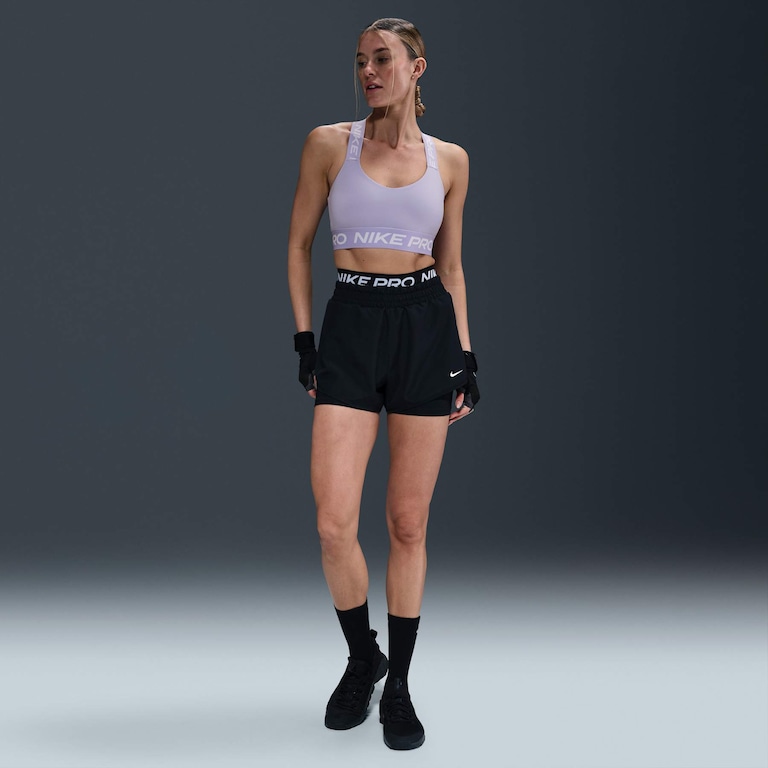 Top Nike Pro Swoosh Feminino - Foto 4