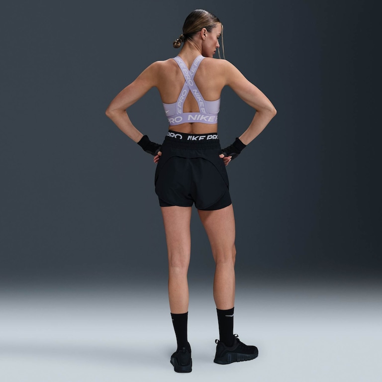 Top Nike Pro Swoosh Feminino - Foto 5