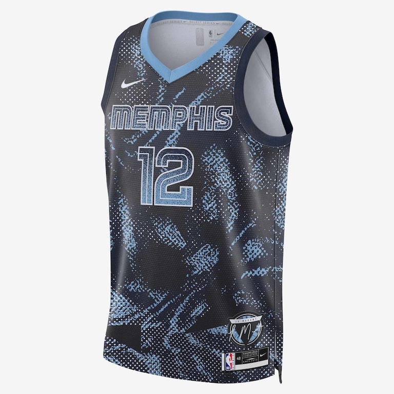 Regata Nike NBA Ja Morant Memphis GrizzLies Select Series Masculina - Foto 1