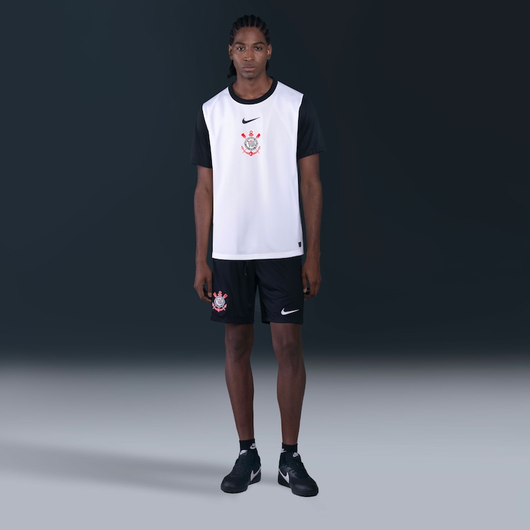 Camisa Nike Corinthians I 2025/26 Fã Masculina - Foto 1