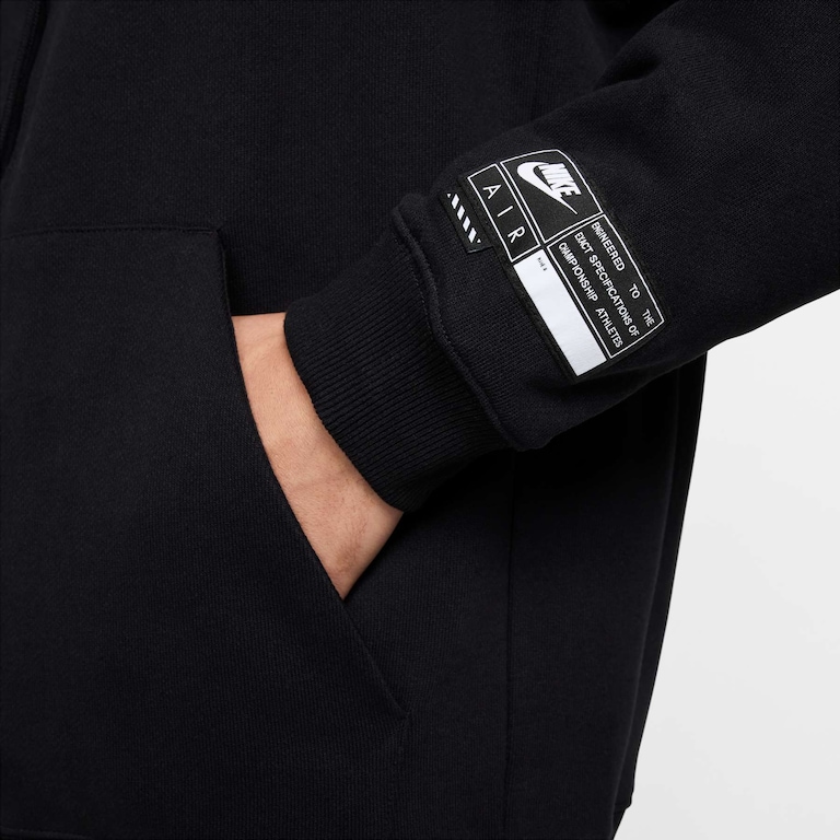 Jaqueta Nike Air Fleece Masculina - Foto 5
