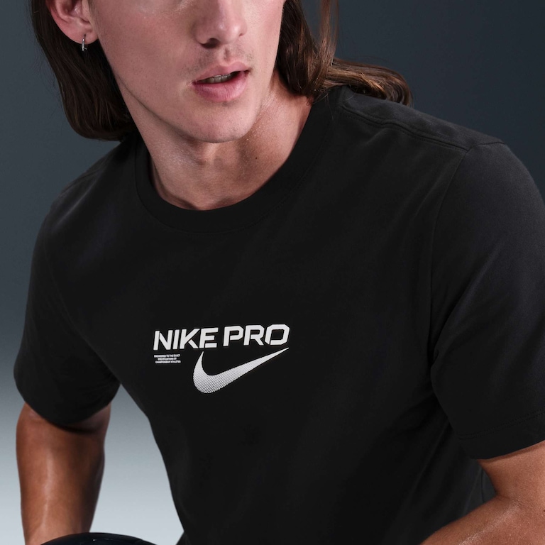 Camiseta Dri-FIT Nike Pro Training Masculina - Foto 3