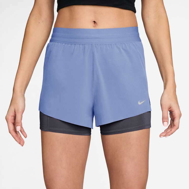 Shorts Nike Dri-FIT Swift 2in1 Feminino - Foto 1