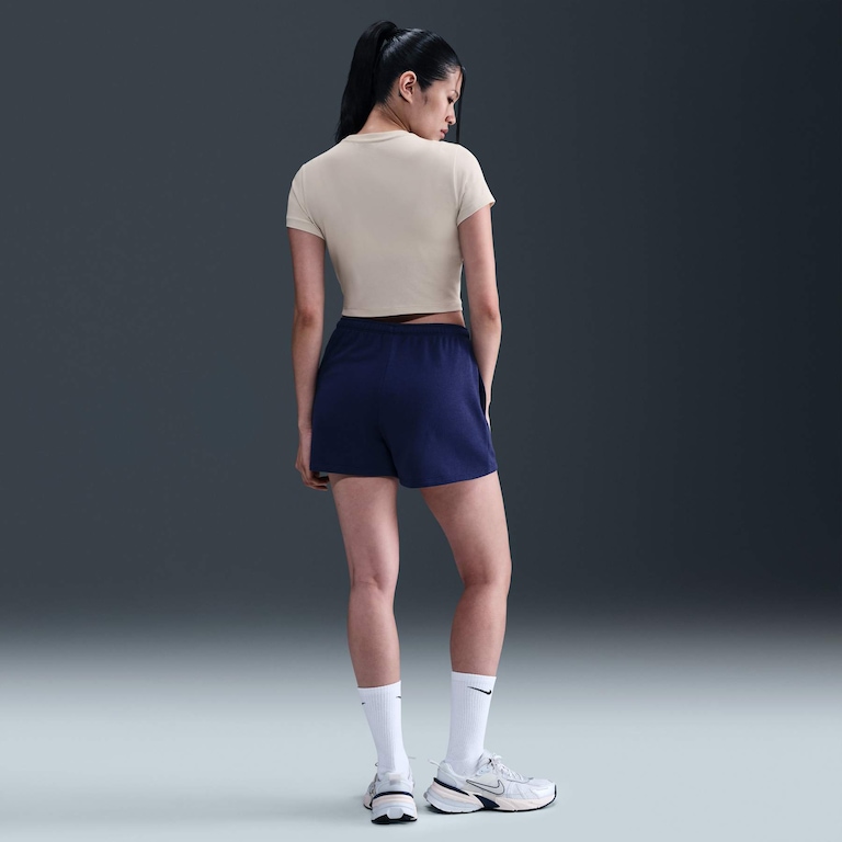 Camiseta Nike Sportswear Chill Knit Cropped Feminina - Foto 5