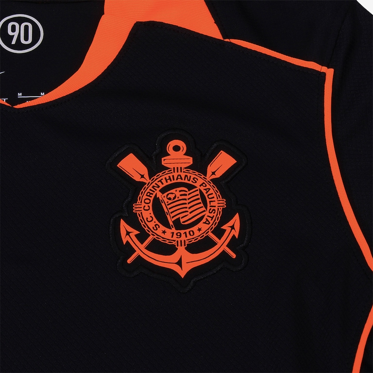 Camisa Corinthians Nike Total 90 III 2025/26 Torcedora Pro Feminina - Foto 5