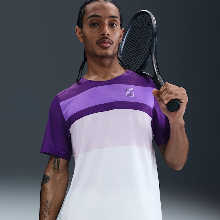Camiseta Nike Court ADV Masculina - Foto 1