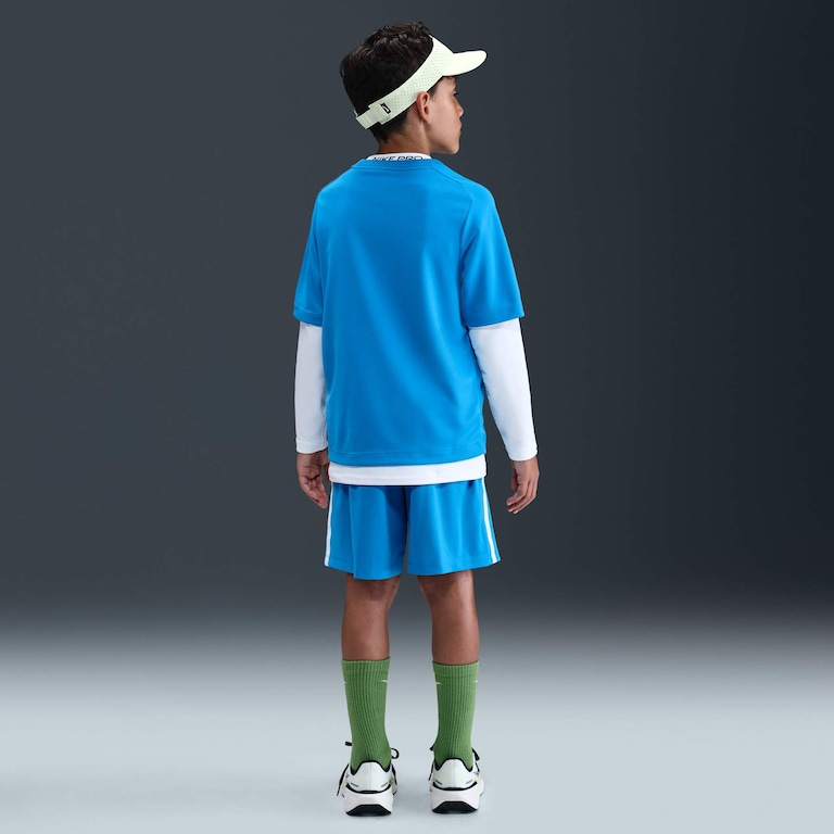 Camiseta Nike Dri-FIT Multi Infantil - Foto 5