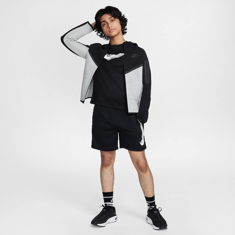 Camiseta Nike Dri-FIT Multi Infantil - Foto 5