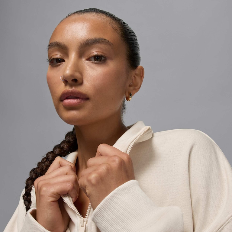 Blusão Jordan Brooklin Fleece Feminino - Foto 3