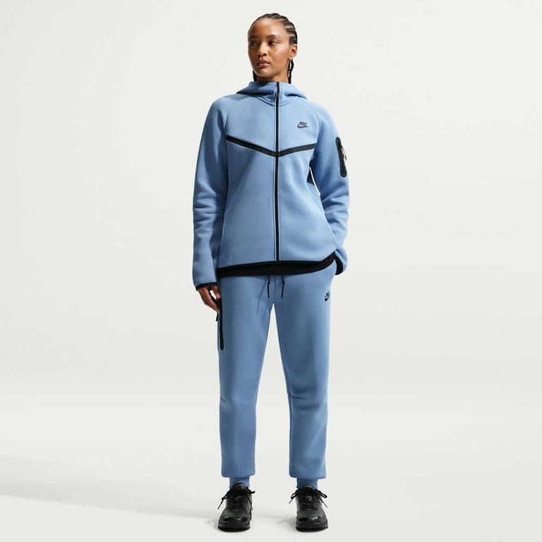 Jaqueta Nike Sportswear Fleece Windrunner Feminina - Foto 4