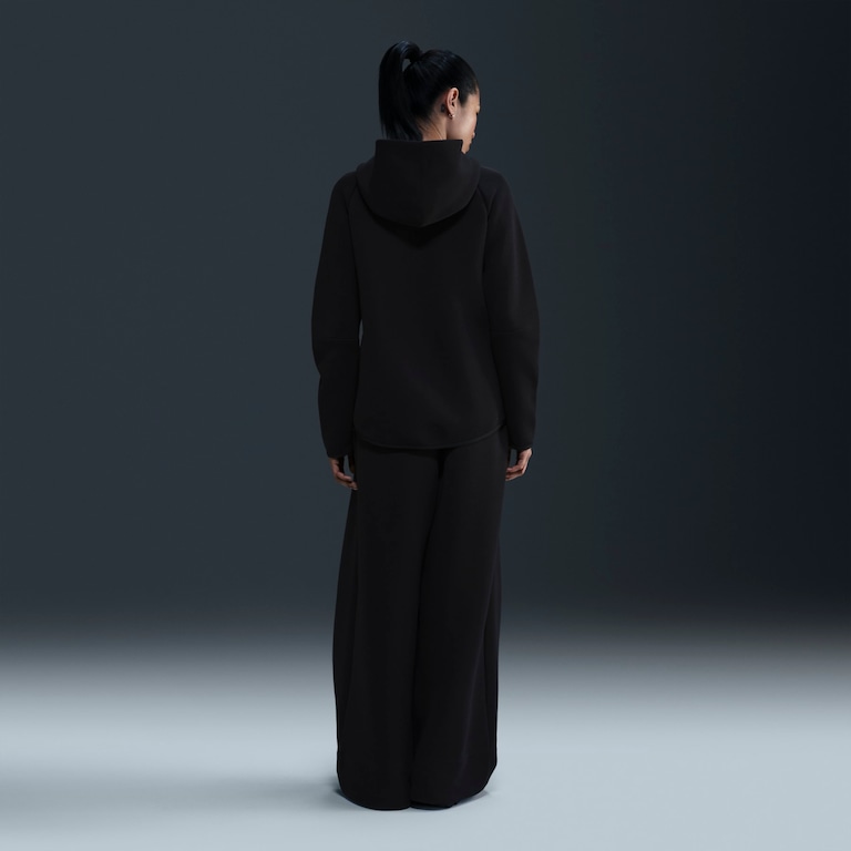 Jaqueta Nike Sportswear Fleece Windrunner Feminina - Foto 5