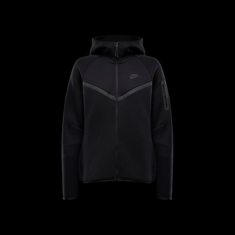 Jaqueta Nike Sportswear Fleece Windrunner Feminina - Foto 6