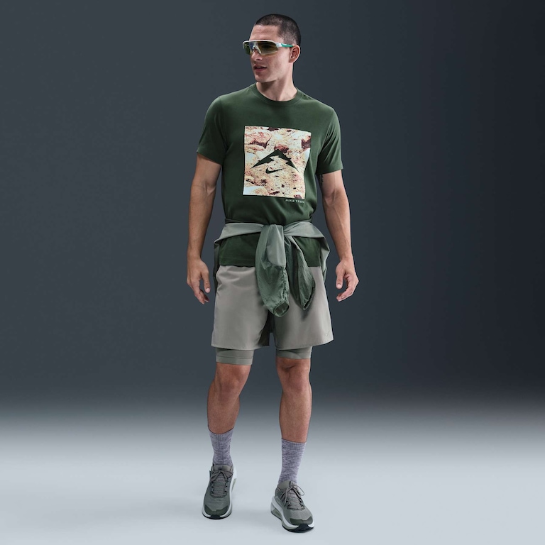 Camiseta Dri-FIT Nike Trail Energy Masculina - Foto 4