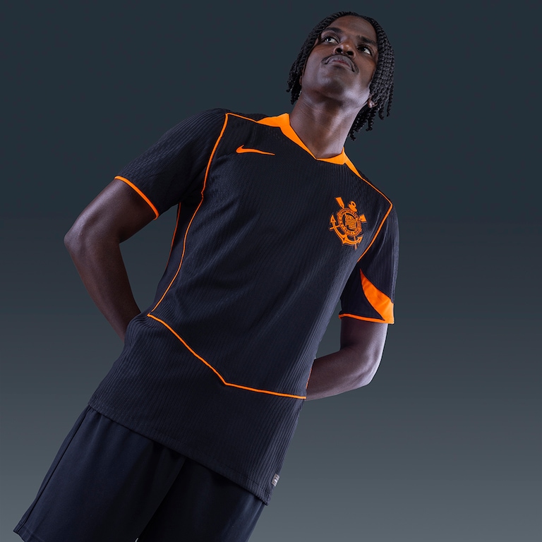 Camisa Corinthians Nike Total 90 III 2025/26 Jogador Masculina - Foto 3
