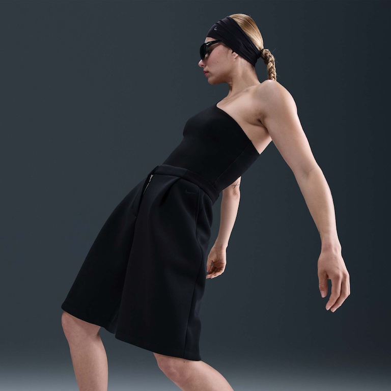 Shorts Nike Sportswear Fleece Feminino - Foto 5