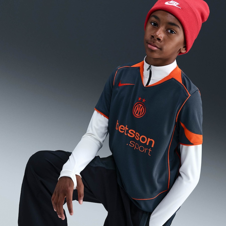 Camisa Inter de Milão Nike Total 90 III 2025/26 Torcedor Pro Infantil - Foto 3