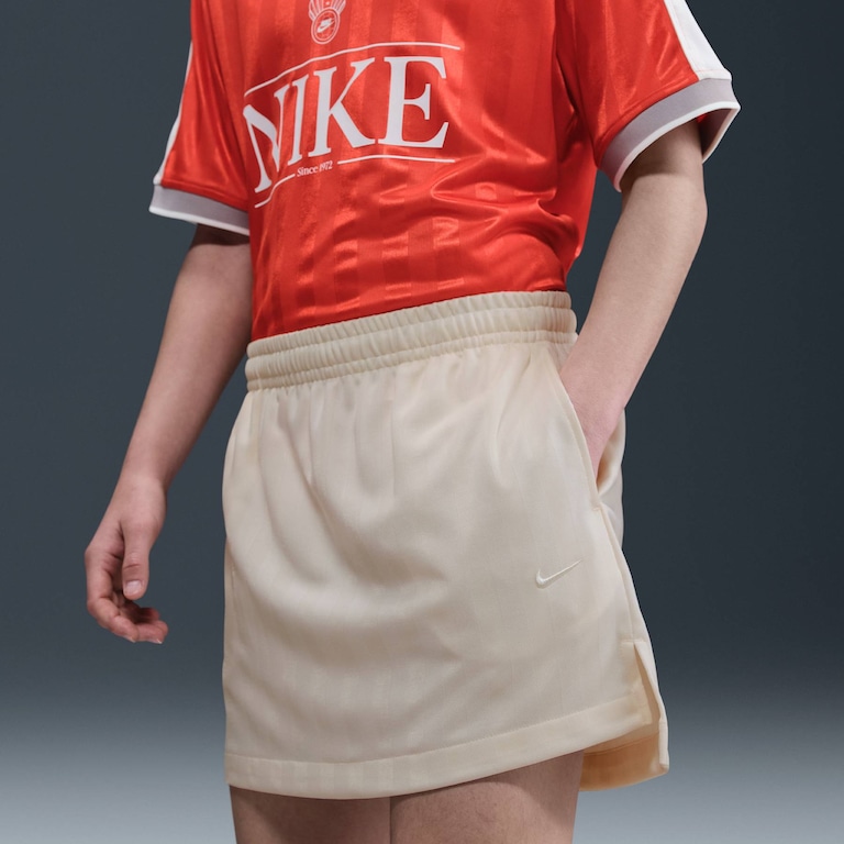 Saia Nike Sportswear Stripe Track Feminina - Foto 2