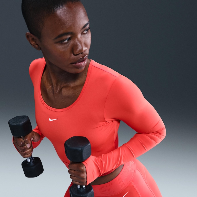 Top Dri-FIT Nike Pro Feminino - Foto 3