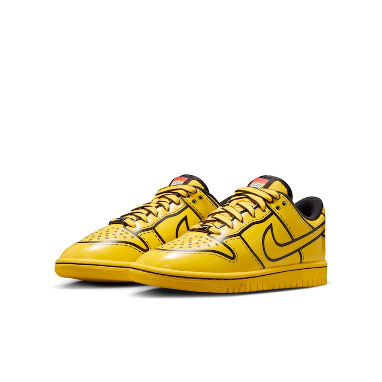 Tênis Nike Dunk Low x LEGO® Collection Infantil - Foto 5