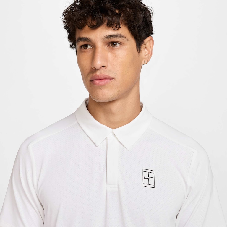 Camisa Polo Nike Court ADV Dri-FIT Masculina - Foto 3
