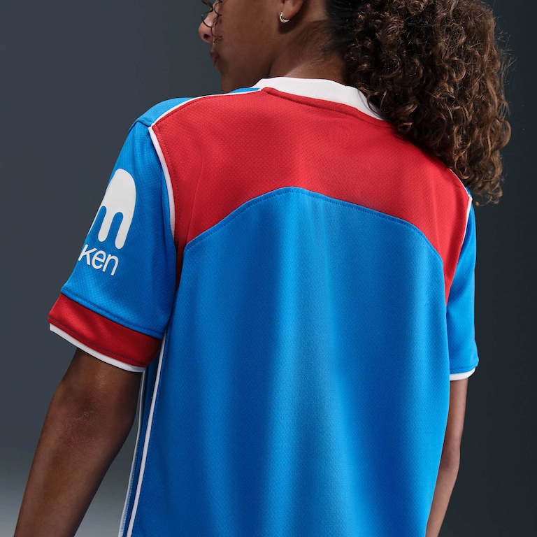 Camisa Atlético de Madrid Nike Total 90 III 2025/26 Torcedor Pro Infantil - Foto 2