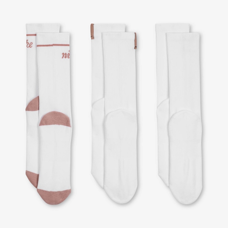 Meia Nike Everyday Cushioned (3 Pares) Unissex - Foto 3