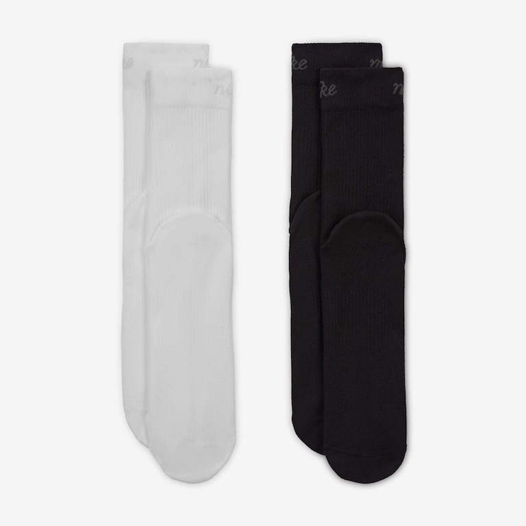 Meia Nike Everyday Cushioned (2 Pares) Unissex - Foto 3