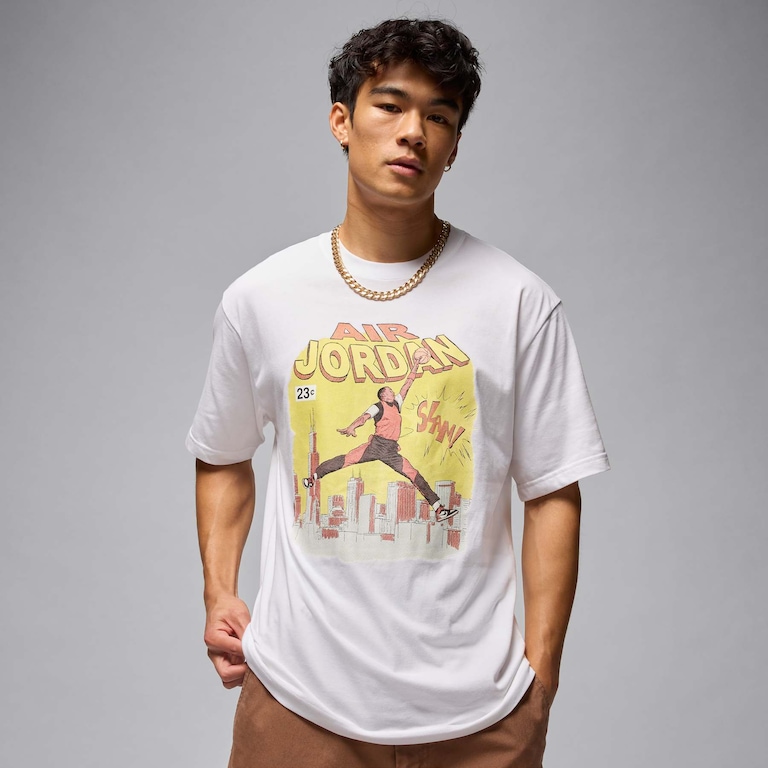 Camiseta Jordan Crew Masculina - Foto 1