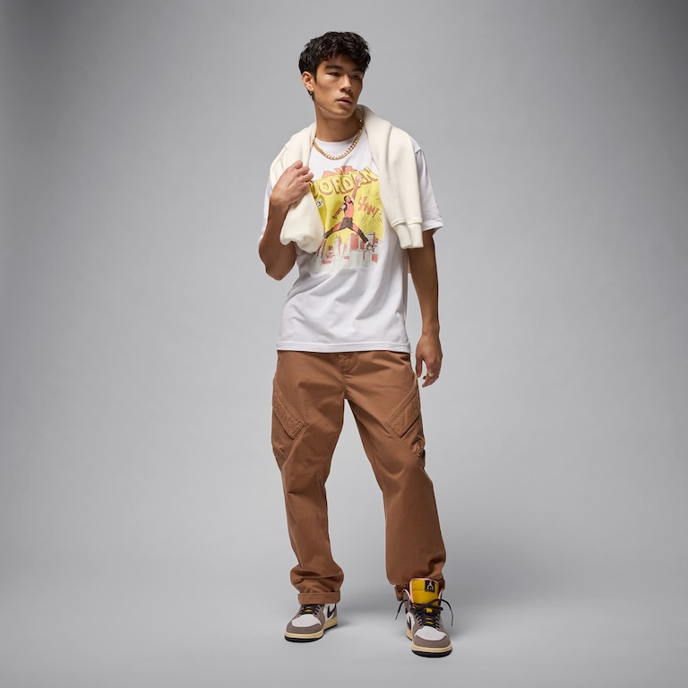 Camiseta Jordan Crew Masculina - Foto 5
