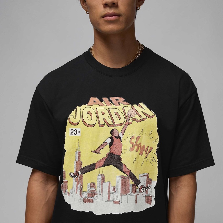 Camiseta Jordan Crew Masculina - Foto 4