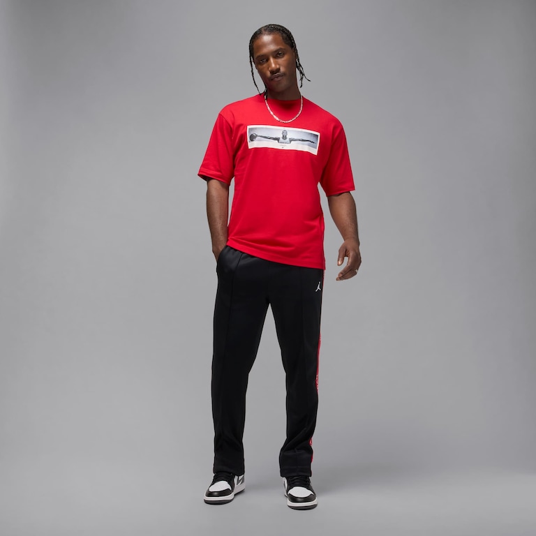 Camiseta Jordan Wings Photo Masculina - Foto 6