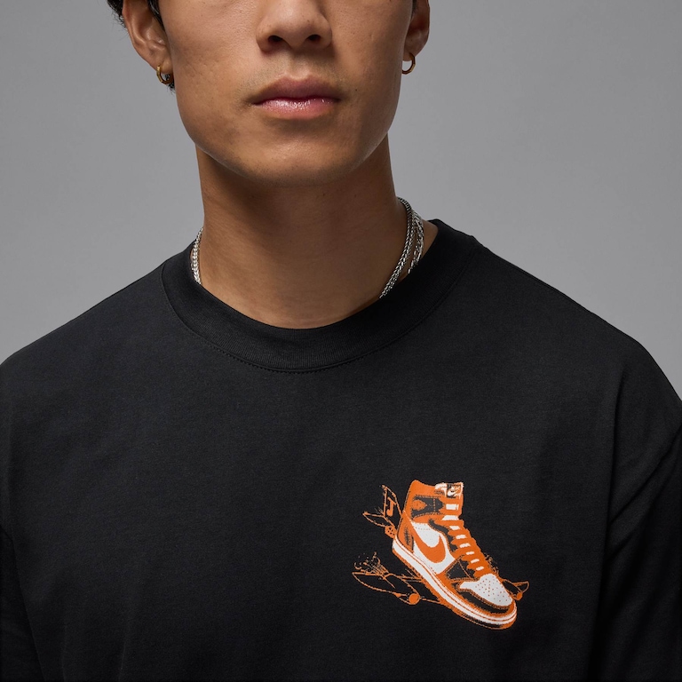 Camiseta Jordan Crew Masculina - Foto 4