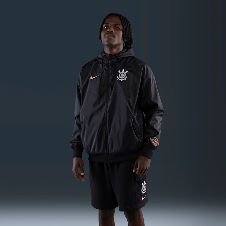 Shorts Corinthians Nike Sportswear Club Masculino - Foto 2