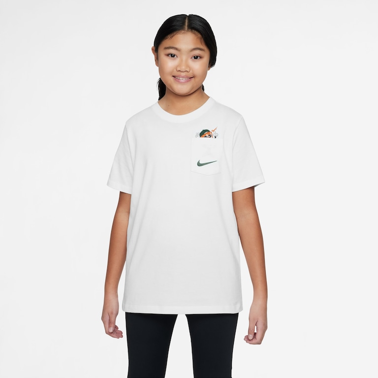 Camiseta Nike Sportswear Boxy Infantil - Foto 1