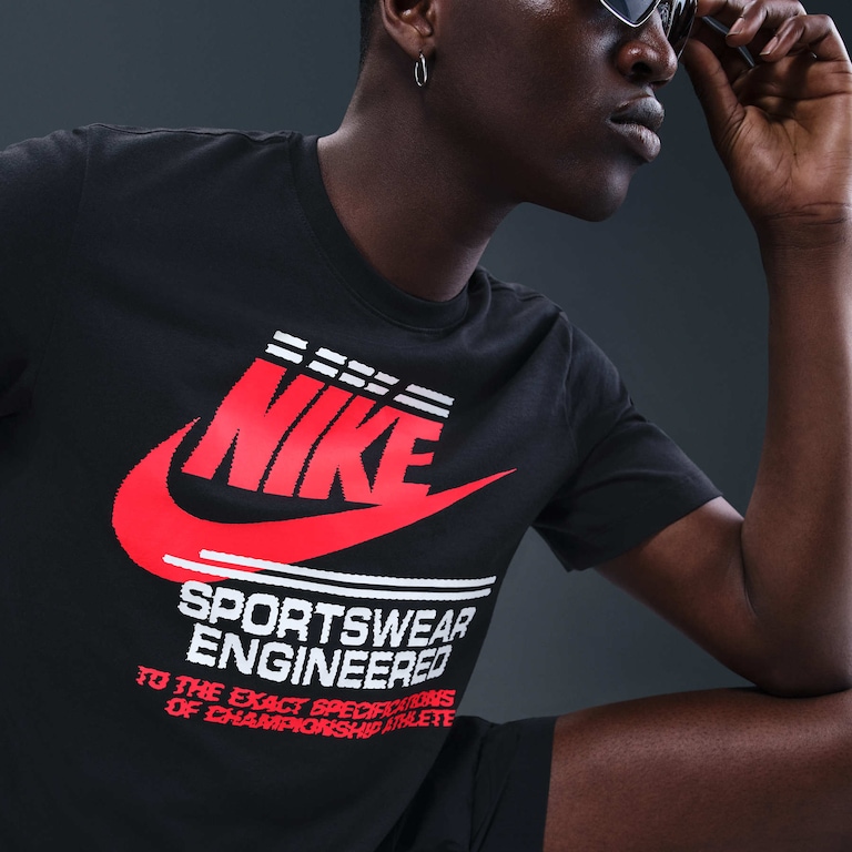 Camiseta Nike Sportswear 6MO Futura Masculina - Foto 3