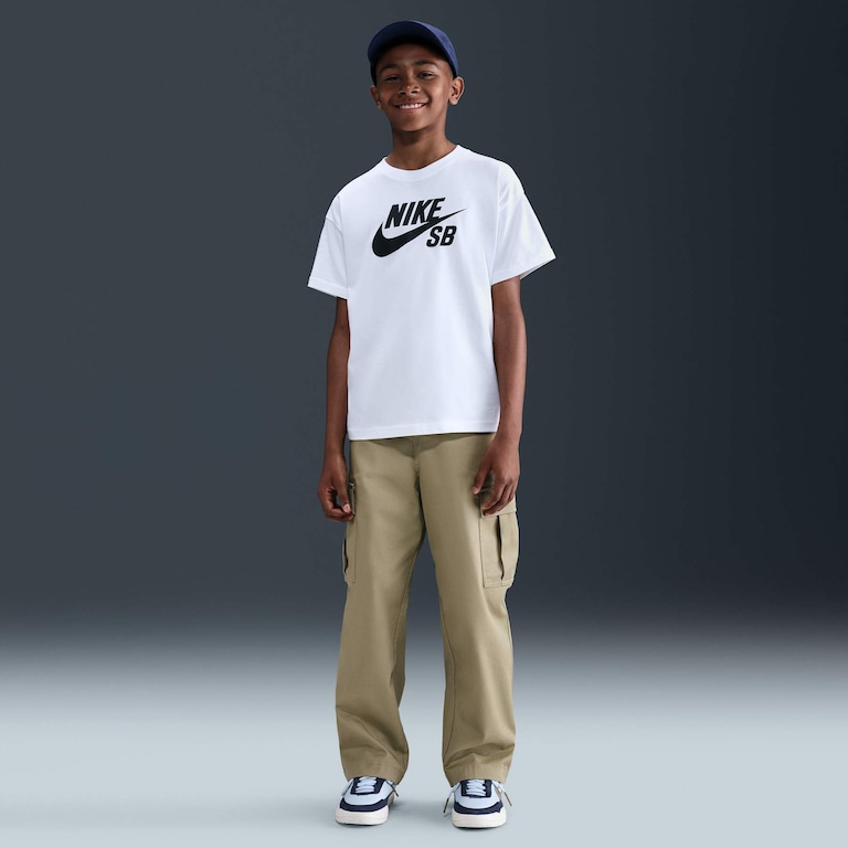 Camiseta Nike SB Harbor Infantil - Foto 4