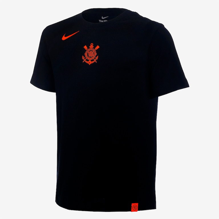Camiseta Corinthians Nike Total 90 Infantil - Foto 1